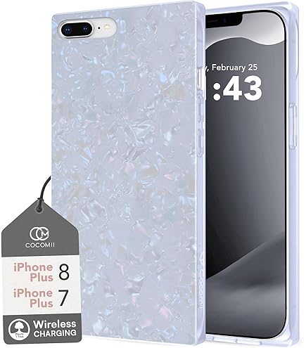 Amazon.com: Omorro for iPhone 8 Plus/iPhone 7 Plus Rectangle Edge